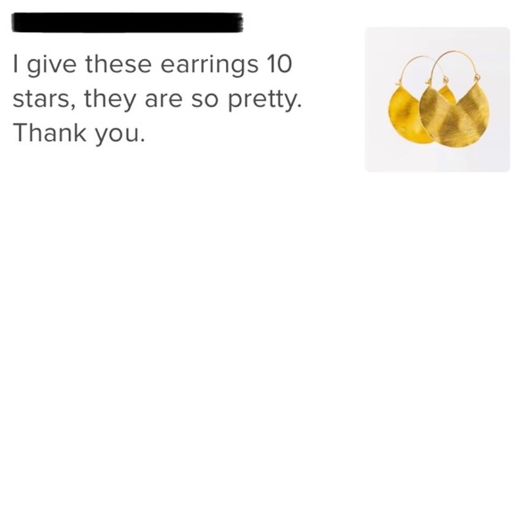 🍋2/$30 New Zara Etched Semicircle Hoops - Picture 7 of 7